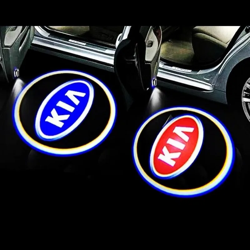 KIA Autó LED Ajtó Fény Logó Vetítés Lézer Fény a KIA OPTIMA K5 CERATO XCeed Folytassa Rio 4 Sorento K2 K3 sportage 2019
